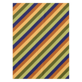 かわいいオリーブセージ海軍ストライプの小さなテーブルクロス テーブルクロス