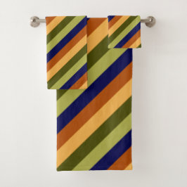 かわいいオリーブ仙人海軍ストライプバスタオルセット バスタオルセット