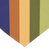 かわいいオリーブ仙人海軍ストライプ小さなテーブルランナー ショートテーブルランナー (コーナー)