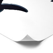 かわいいオルカドールスモール ポスター (角)