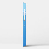 かわいいオルカホエールイン海と名前をカスタムする Case-Mate iPhoneケース (裏面 / 左)