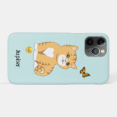 かわいいオレンジタビー子猫 Case-Mate iPhoneケース (裏面(横))