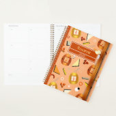 かわいいオレンジタマゴッチ プランナー手帳 (ディスプレー)