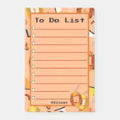 かわいいオレンジタマゴッチ ポストイット (正面)