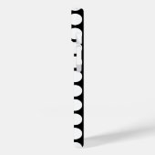 かわいいオレンジ色の子猫の花パーソナライズされた Case-Mate iPhoneケース (裏面 / 左)