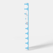 かわいいオレンジ色の子猫の花パーソナライズされた Case-Mate iPhoneケース (裏面 / 左)