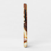 かわいいオレンジ色の子猫アート Case-Mate iPhoneケース (裏面/左)