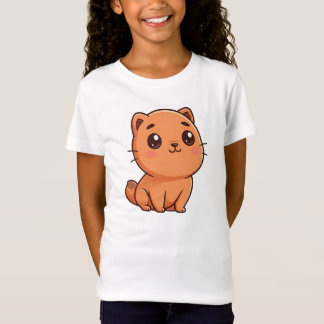 かわいいオレンジ色の子猫 Tシャツ
