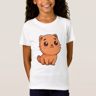 かわいいオレンジ色の子猫 Tシャツ