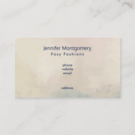 かわいいオレンジ色の漫画スケッチのキツネ眠る 名刺 (裏面)