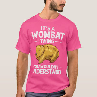 かわいいオーストラリアおもしろい有袋類 Tシャツ