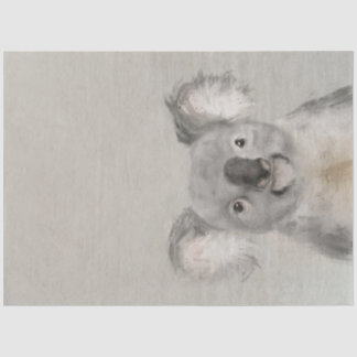 かわいいオーストラリアのコアラデクページティッシュペーパー 薄葉紙