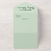 かわいいオーストラリア人クリッターベビーシャワー招待状 オールインワン招待状 (外側)