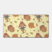 かわいいオータムデスクマ デスクマット (正面)