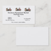 かわいいオートバイ 名刺 (正面/裏面)