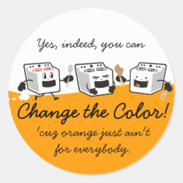 かわいいオーブン料理ギフトラベルシール ラウンドシール