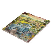 かわいいオールドカントリートラック タイル (側面)