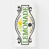 かわいいオールドファッションレモネードバナーパーティー 横断幕 (縦)