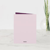 かわいいオールドレディのメッセージを追加 カード (裏面)