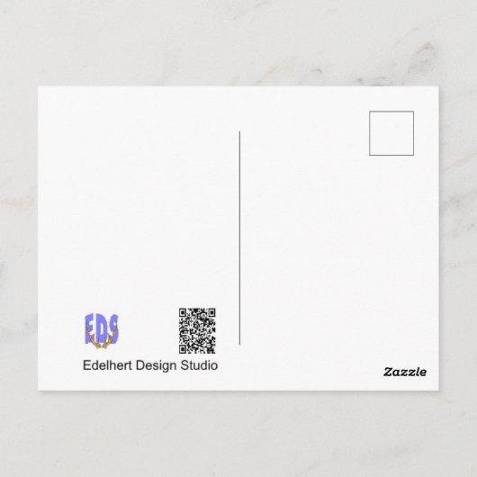 かわいいカウクローズアップDIYポストカード ポストカード (裏面)