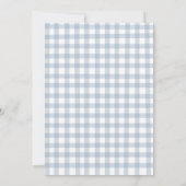 かわいいカウボーイぼほベビーシャワーサンキューカード サンキューカード (裏面)