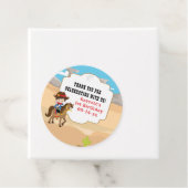 かわいいカウボーイ1歳の誕生日 フェイバータグ (インサイチュ)