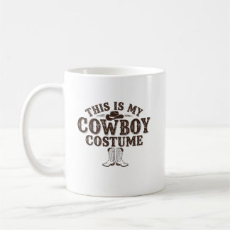 かわいいカウボーイ ウエスタンカウボーイの服装 メンズ コーヒーマグ コーヒーマグカップ