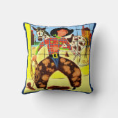 かわいいカウボーイ クッション (裏面)