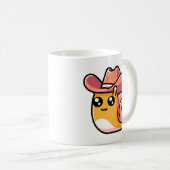 かわいいカウボーカタツムリ コーヒーマグカップ (正面右)