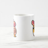 かわいいカウボーカタツムリ コーヒーマグカップ (中央)