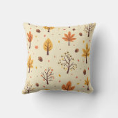 かわいいカエデの木。 クッション (裏面)