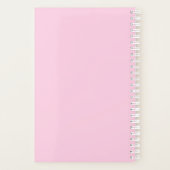 かわいいカエルとカタツムリ プランナー手帳 (裏面)