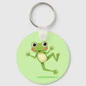 かわいいカエルのキーホルダー キーホルダー (裏面)