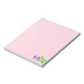 かわいいカエルのバレンタイン ノートパッド (回転)