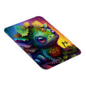 かわいいカエルのモンスターファンタジーアートマグネット マグネット (右側)