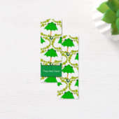 かわいいカエルの傘のハートとドットブックマーク (デスク)