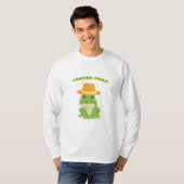 かわいいカエルの日 Tシャツ (正面フル)