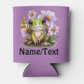 かわいいカエルの花|過去記事 缶クーラー (正面)