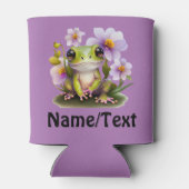 かわいいカエルの花|過去記事 缶クーラー (裏面)