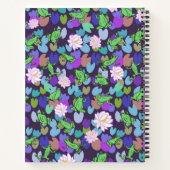 かわいいカエルの芸術フロギー美学雑誌 ノートブック (裏面)