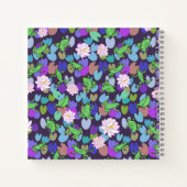 かわいいカエルの芸術フロギー美的な幸せな動物 ノートブック (裏面)