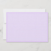 かわいいカエルの誕生日パーティー招待状 招待状 (裏面)