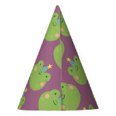 かわいいカエルカラフル パーティーハット (裏面)