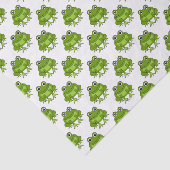 かわいいカエルパターン 薄葉紙 (詳細)