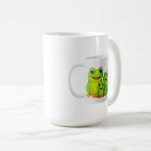 かわいいカエル家族 コーヒーマグカップ (正面右)