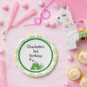 かわいいカエル誕生日パーティー紙プレート ペーパープレート (パーティー)