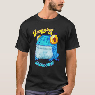 かわいいカエル豪華な動物ペットのヒキガエル Tシャツ