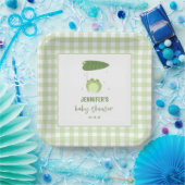 かわいいカエル赤ちゃんシャワー ペーパープレート (パーティー)