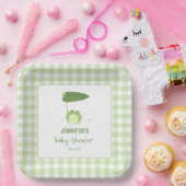 かわいいカエル赤ちゃんシャワー ペーパープレート (パーティー)