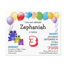 かわいいカエル風船キッズ任意の年齢誕生日